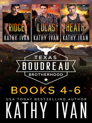 cover image of Texas Boudreau Brotherhood Books 4--6